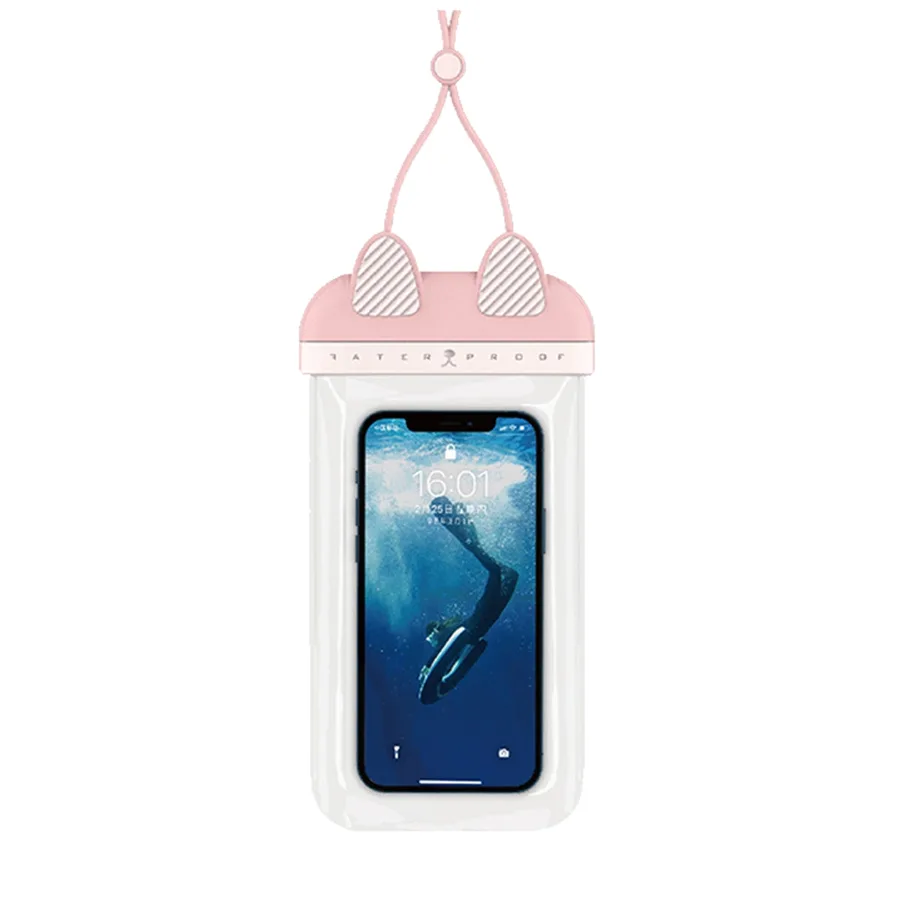 حقيبة أو حافظة WIWU — WiWU Kitty Waterproof Bag For Mobile Phone