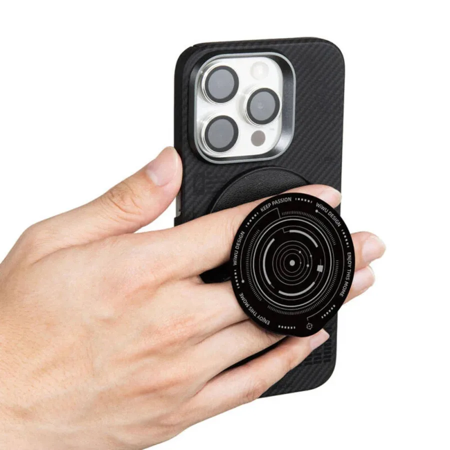 إكسسوار للهاتف WIWU — WiWU Magnetic Keep Passion Design Finger Ring Stand B2
