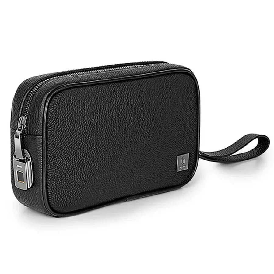 WiWU Master Genuine Leather Fingerprint Lock Bag