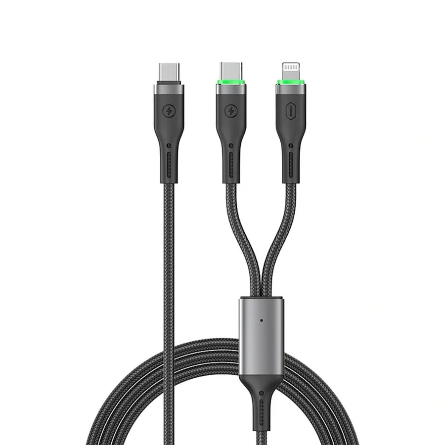 كابل شحن WIWU — WiWU Oushan series data cable C to Dual C Wi-C071