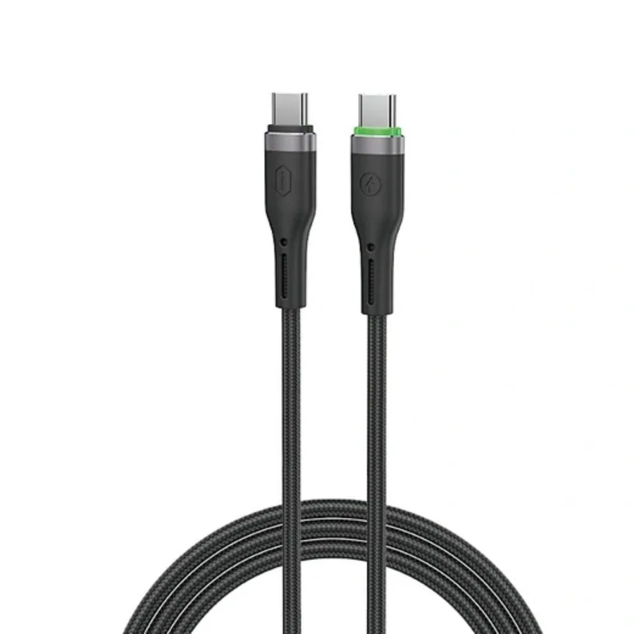 كابل شحن WIWU — WiWU Oushan Series 60W USB-C to USB-C Cable