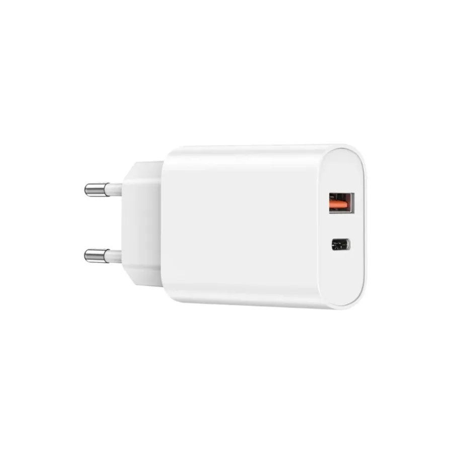 شاحن أو محول طاقة WIWU — WIWU PD+QC Charger, EU Plug Wi-U002