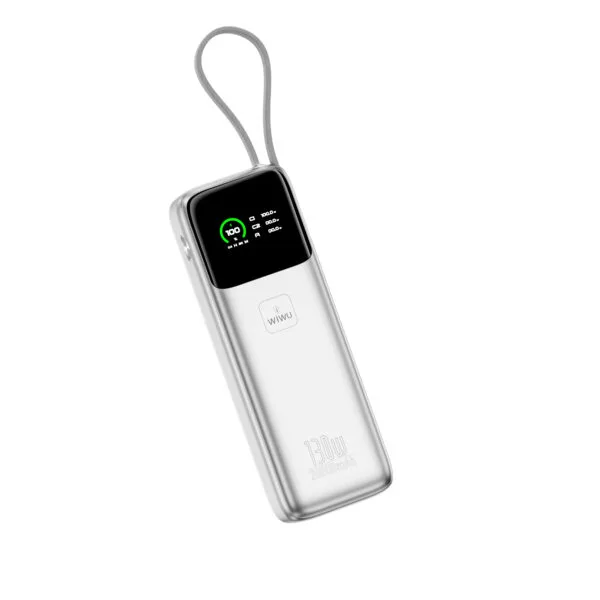باور بانك WIWU PM301 — WiWU Power Mega PM301 130W Fast Charge Power Bank (20000mAh)