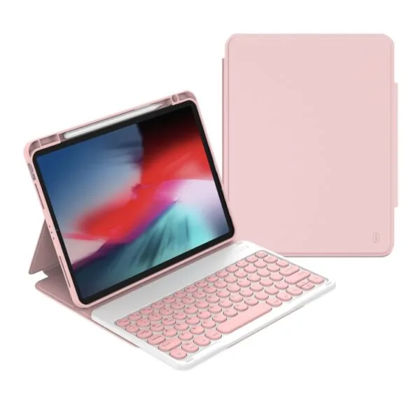 لوحة مفاتيح WIWU Awesome Protective Keyboard Case for iPad (10-12.9″) — WiWU Awesome Protective Keyboard Case for iPad (10-12.9″) - ( Arabic & English )