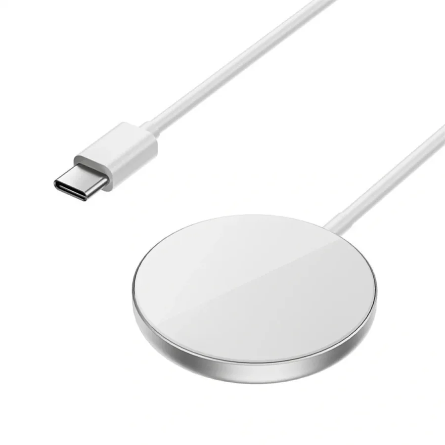 شاحن أو محول طاقة WIWU — WiWU Qi2.0 Wireless Charger 15W Magnetic Aluminum Alloy