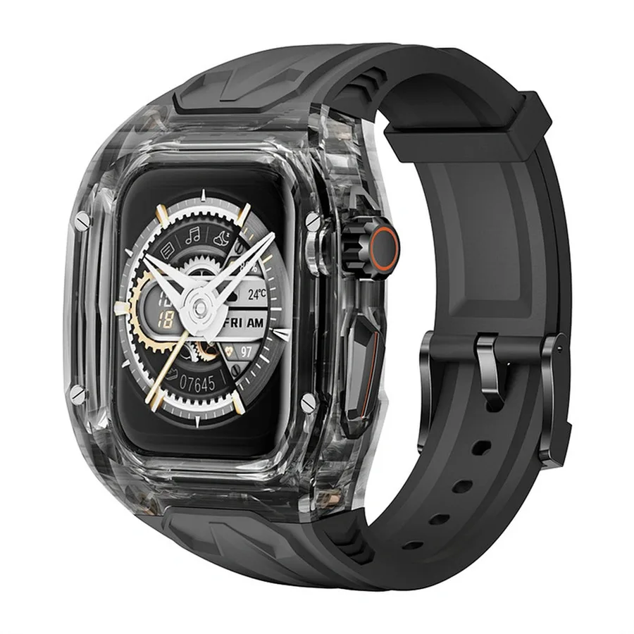 إكسسوار للساعة WIWU — WIWU Rambo Full Protection Apple Watch Band