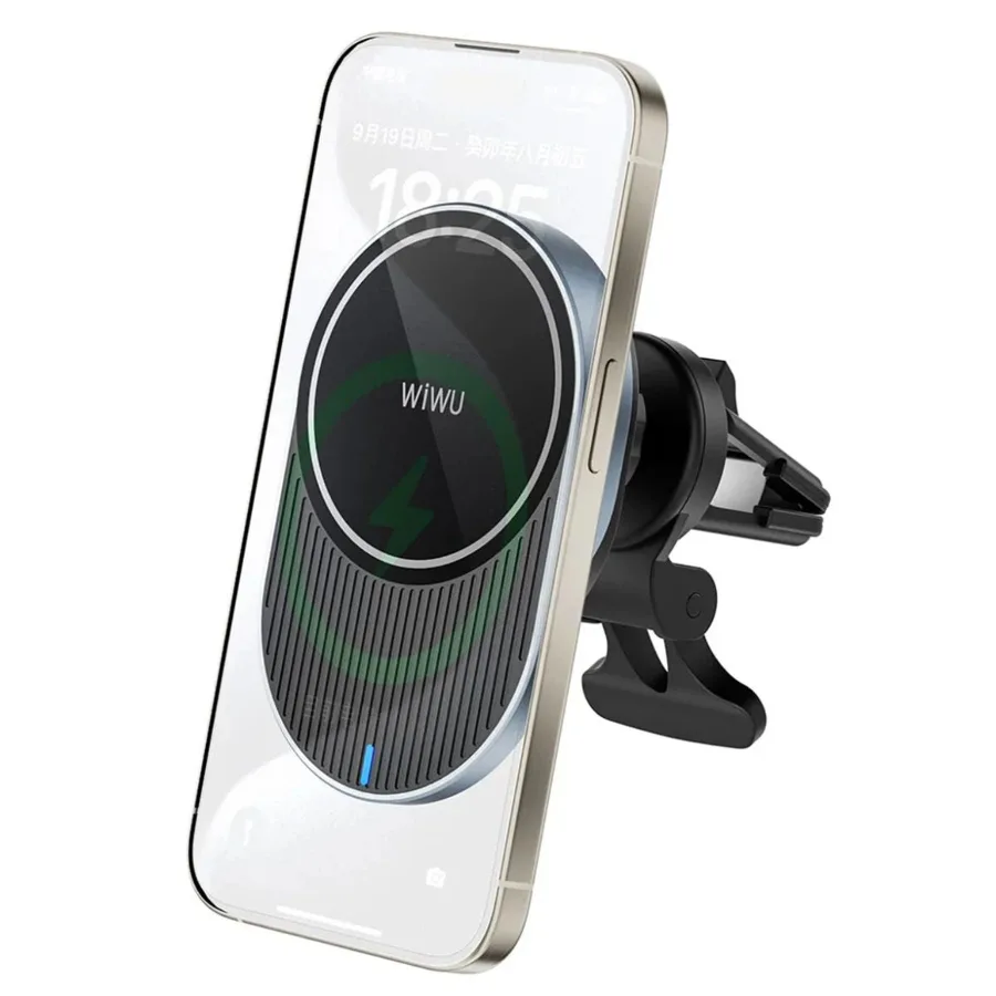 شاحن أو محول طاقة WIWU — WIWU Strong Magnetic Wireless Charging Holder CH-315