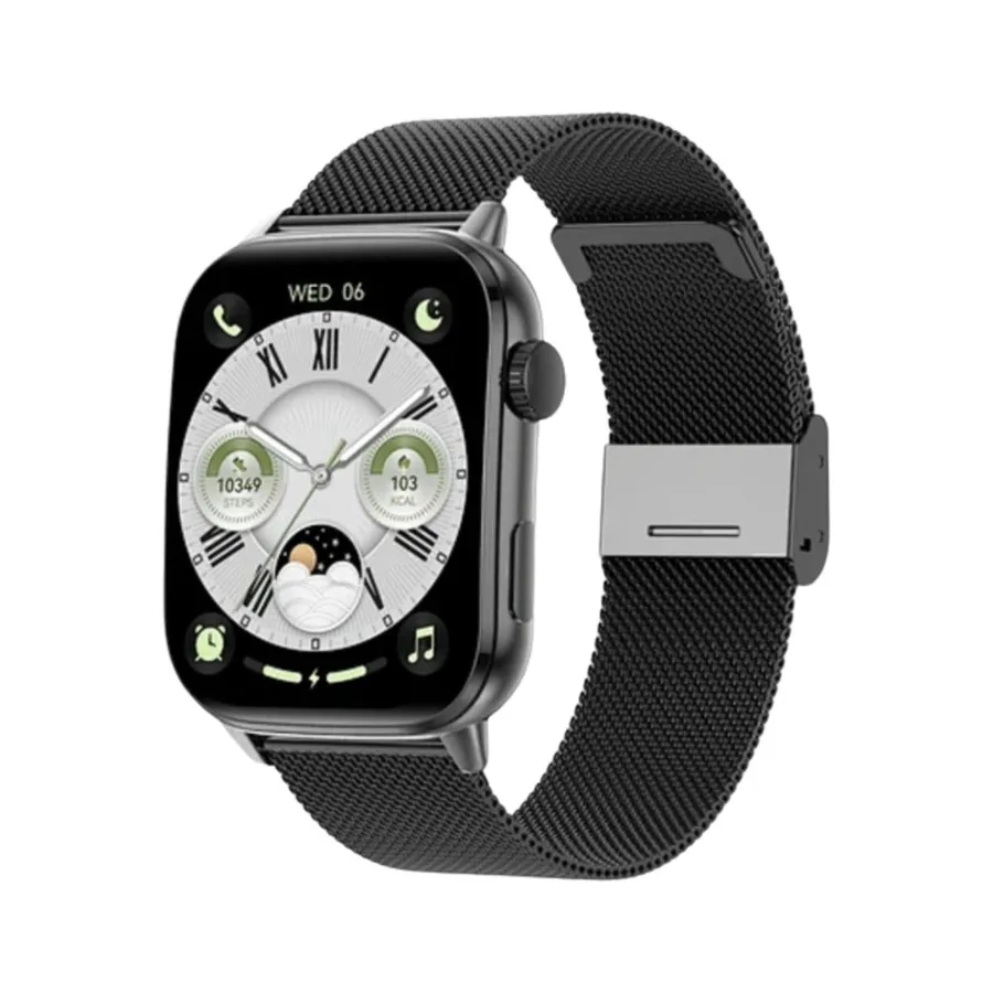 ساعة ذكية WIWU — WiWU SW08 AMOLED Curved Display Smart Watch
