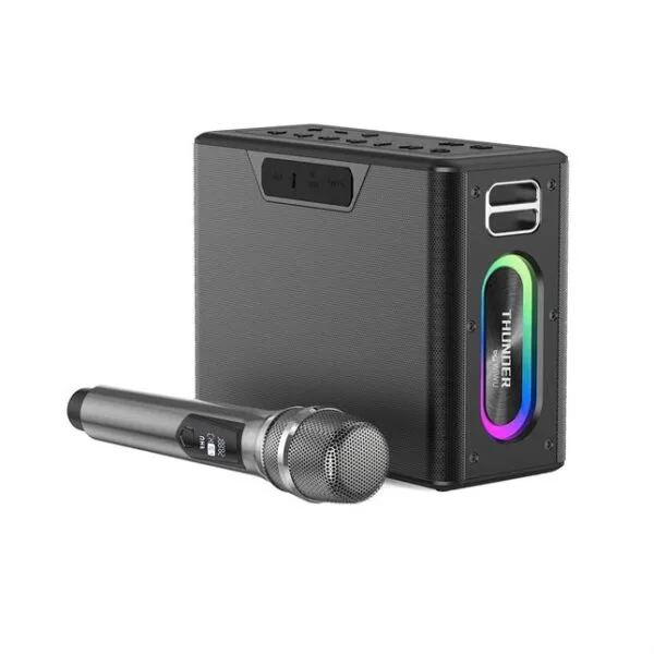 مكبر صوت WIWU P19 — WiWU Thunder Speaker P19 - Powerful Sound, Wireless Freedom & Karaoke Fun