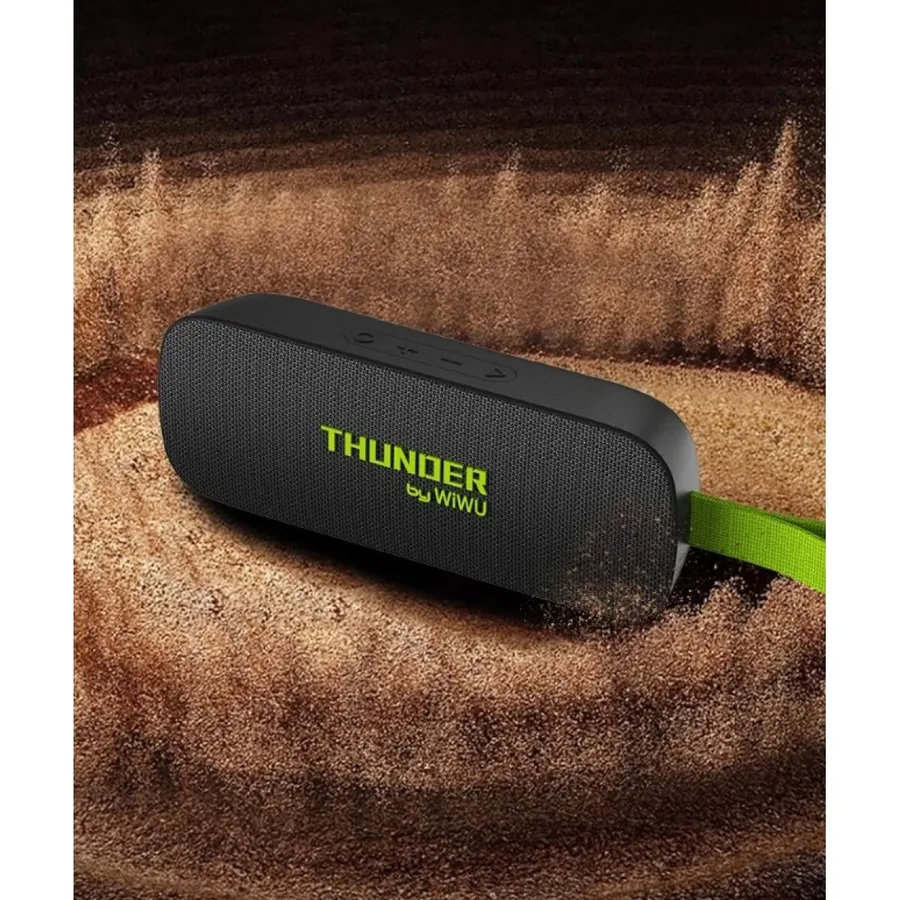 إكسسوار صوتي WIWU — WIWU Thunder Wireless Speaker H2
