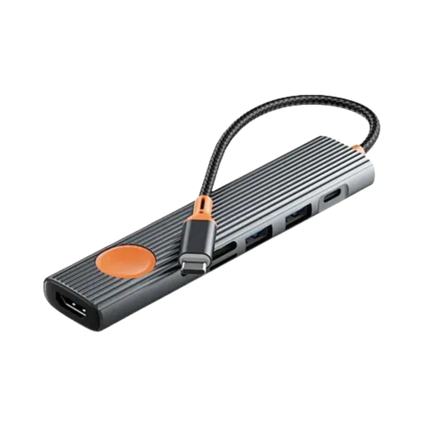 إكسسوار للابتوب WIWU — WiWU Travel 7-in-1 USB-C Multiport Hub