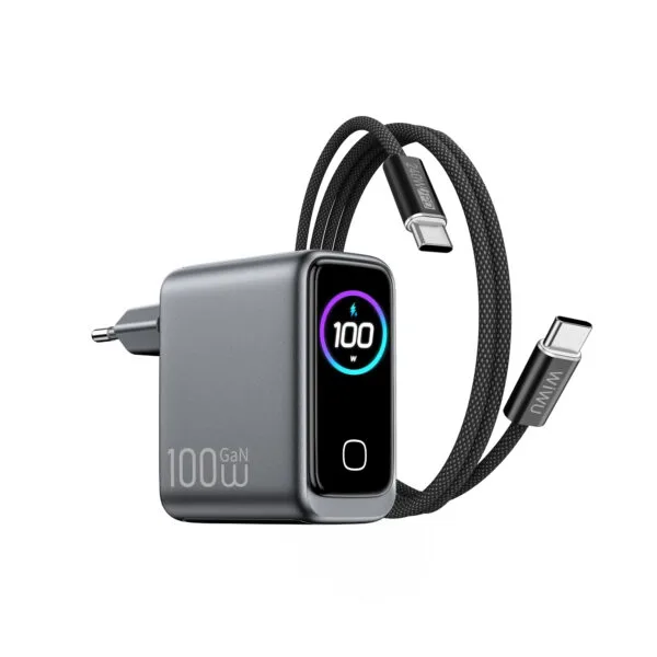 شاحن WIWU CHG300 — WiWU Voyager 100W PD/QC GaN Charger Combo (CHG300 EU C-C)