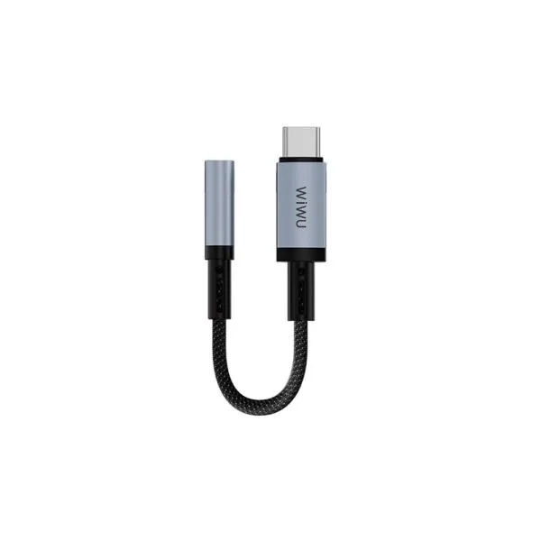سماعات أذن WIWU Wi-C047T — WiWU Legend Audio Converter USB-C/Lightning to 3.5mm (Wi-C047T)