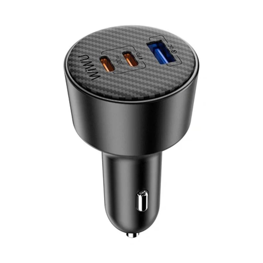 إكسسوار للسيارة WIWU — WiWU Wi-CC026 200W Triple-Port Fast Car Charger