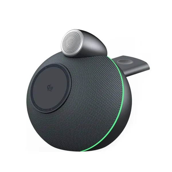 مكبر صوت WIWU Wi-G042 — WiWU Wi-G042 Conch Wireless Charger Speaker - Sound, Style & Smart Charging Combined
