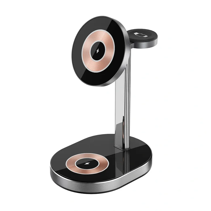شاحن أو محول طاقة WIWU — WIWU Wi-W003 3-IN-1 Wireless Charger