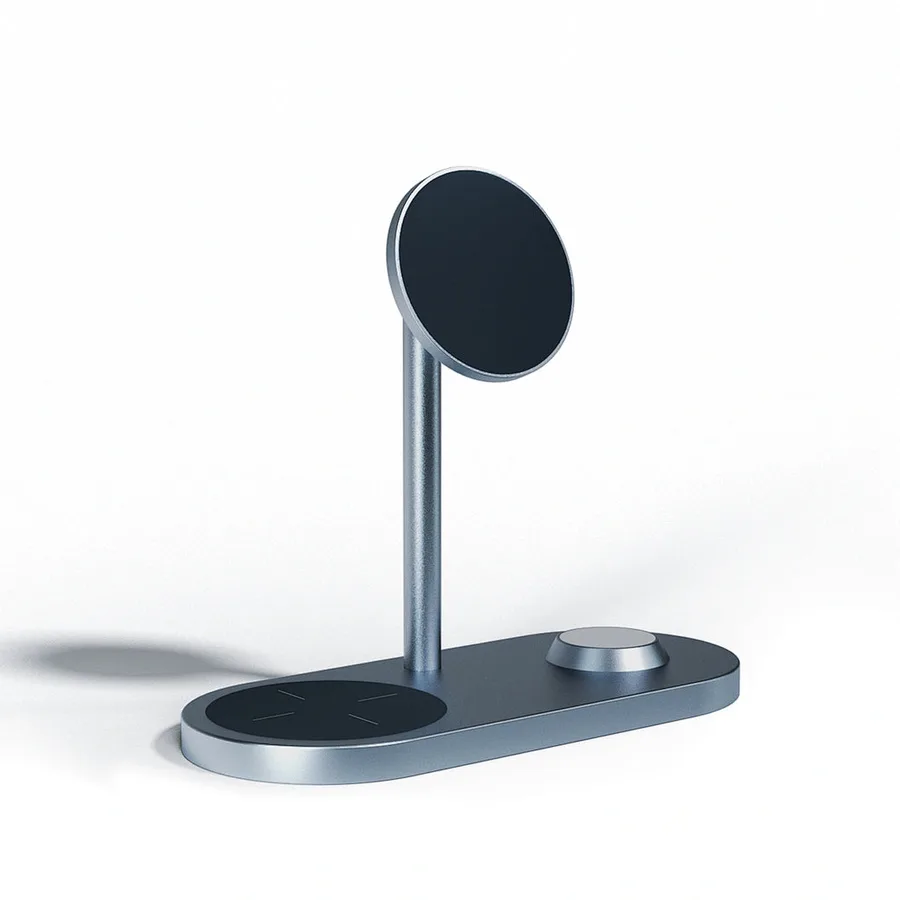 شاحن أو محول طاقة WIWU — WIWU X23 3-IN-1 Wireless Charger