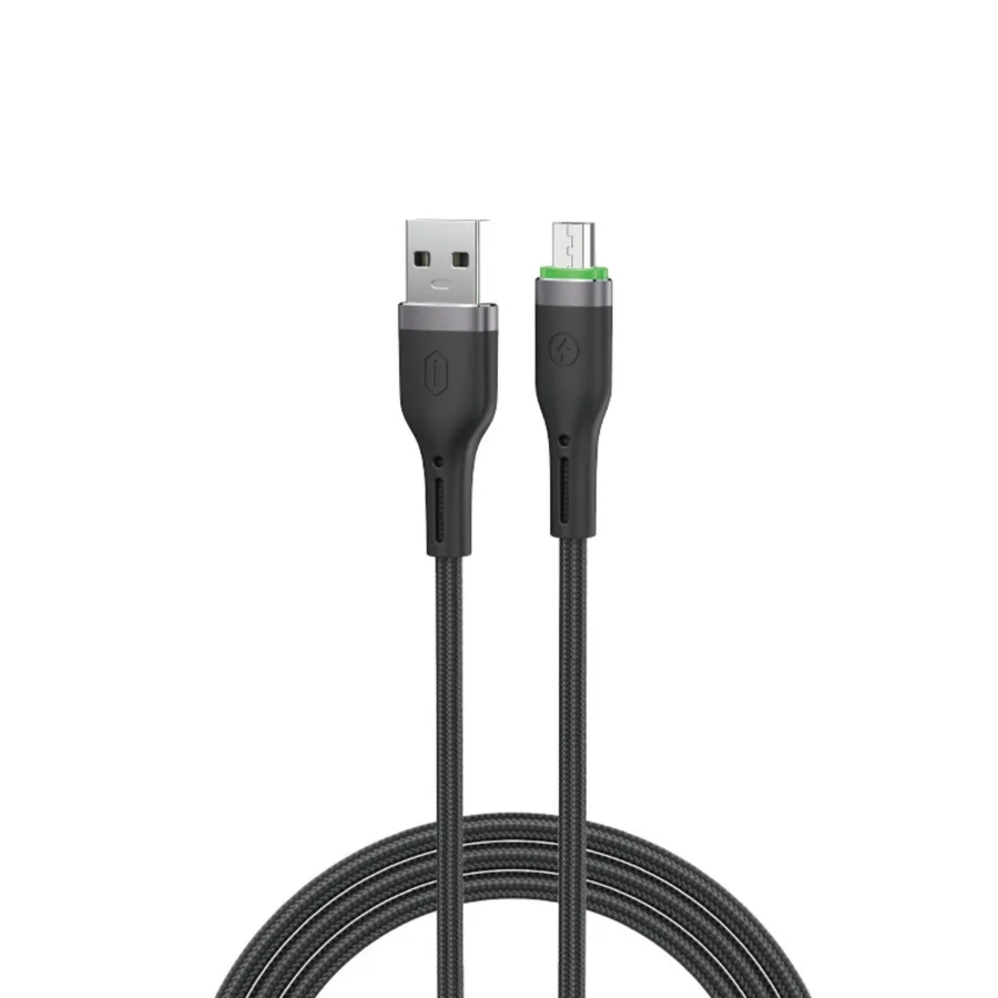 كابل شحن WIWU — WIWU 12W OringLink Series Micro Cable Wi-C066 1m